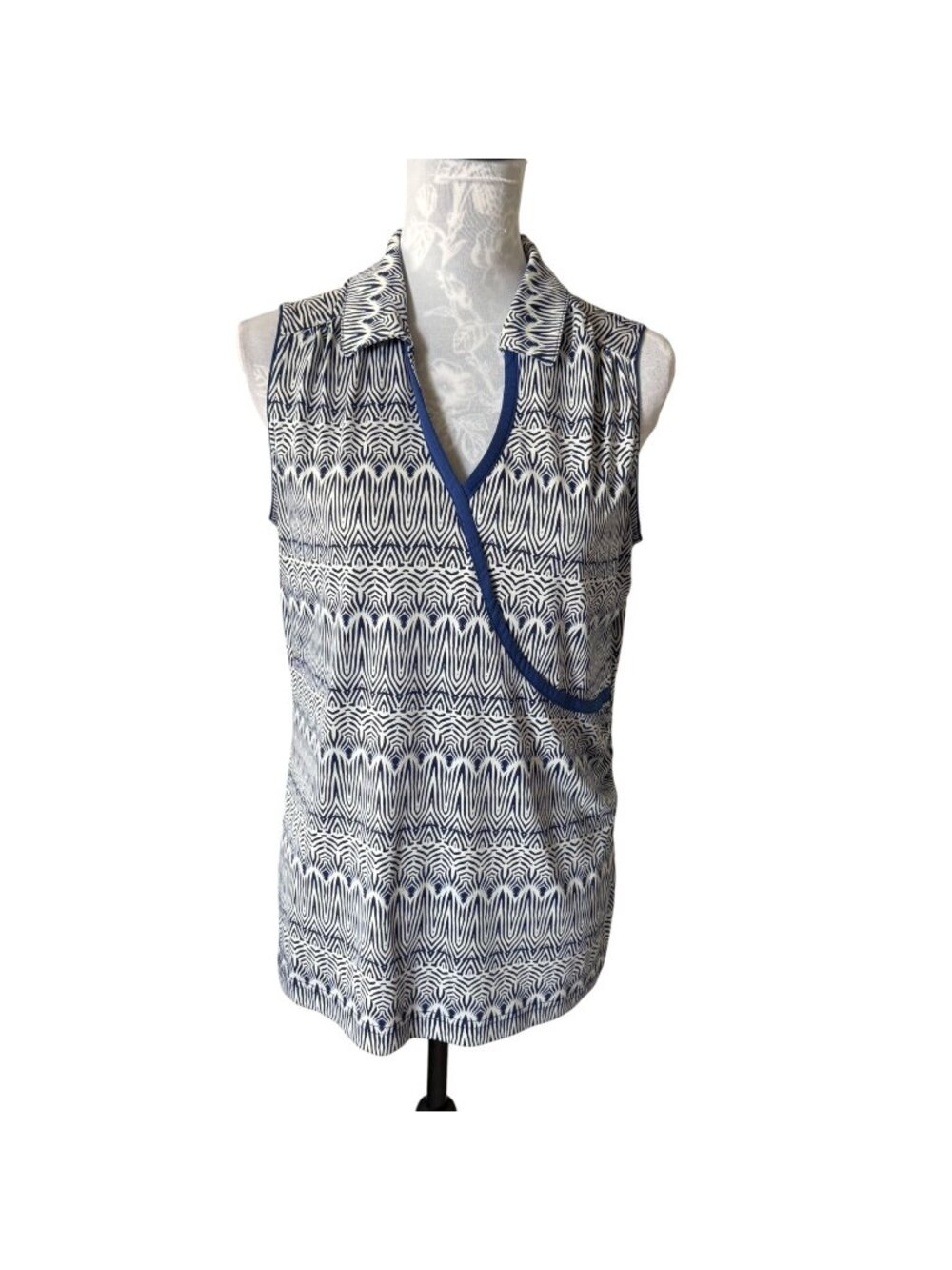 Sport Haley Womens Sleeveless Golf Top Athletic Shirt Stretchy Large